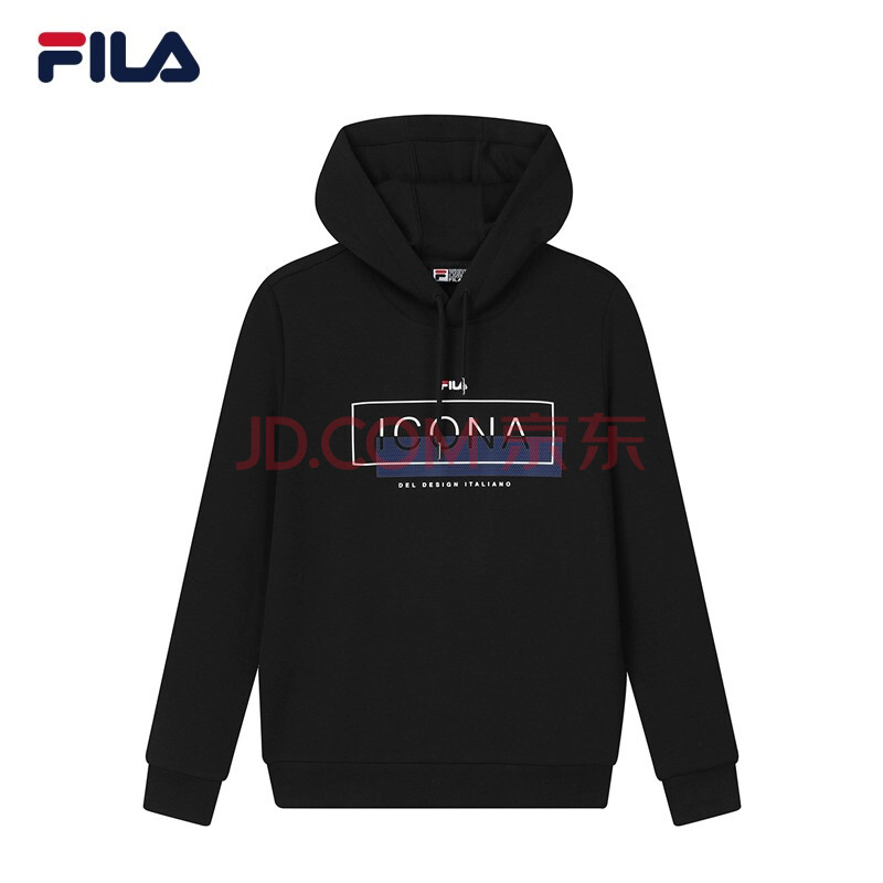 fila 斐乐官方连帽卫衣男2021秋季新款时尚休闲运动套头衫卫衣 a04正