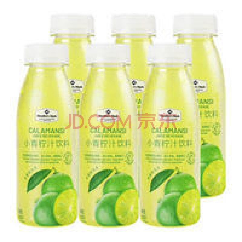 山姆青柠汁饮料 山姆小青柠汁饮料6瓶*300ml 新鲜柠檬果汁冷饮品 山姆