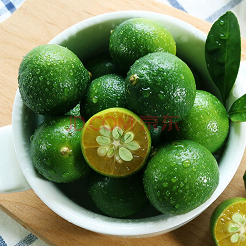 新鲜海南青金桔小青橘子绿青桔柠小酸水果皮薄多汁奶茶店 3斤