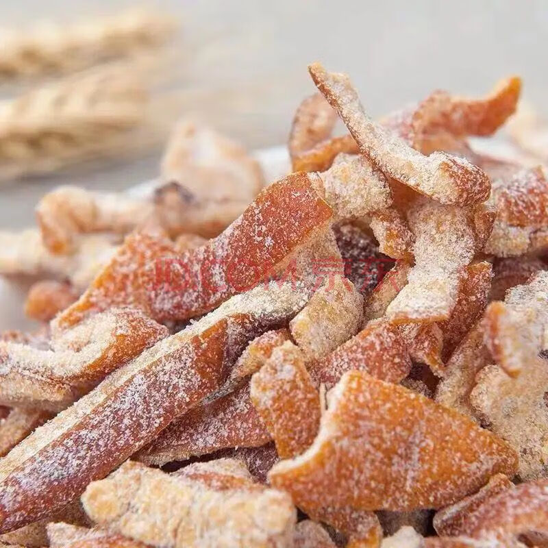 【正宗盐津陈皮】桔子皮即食九制陈皮干孕妇特产小零食酸甜陈皮丝