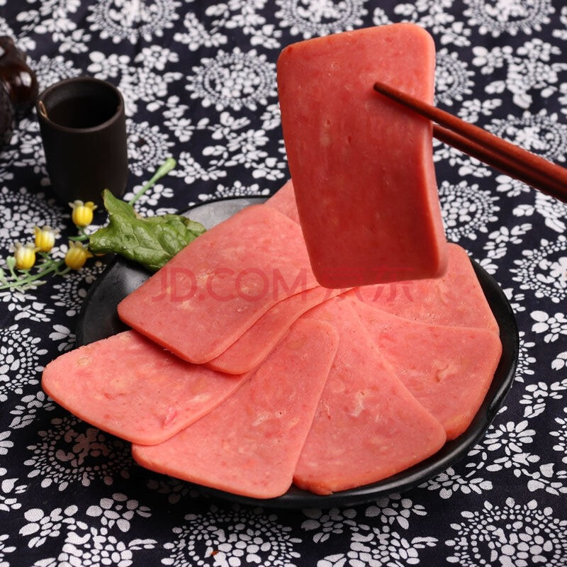 存旭三文治火腿片350g*3袋早餐三明治原料火腿切片手抓饼切片香肠烧烤