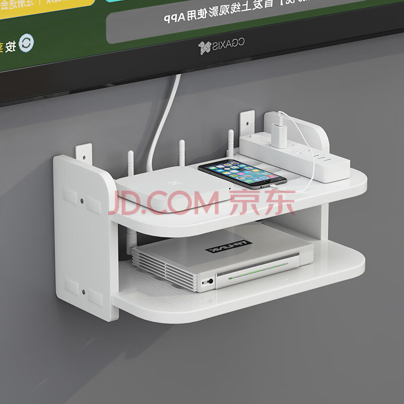 蕴捷 极简悬空电视柜茶几组合客厅2023小户型悬浮悬挂电视机柜