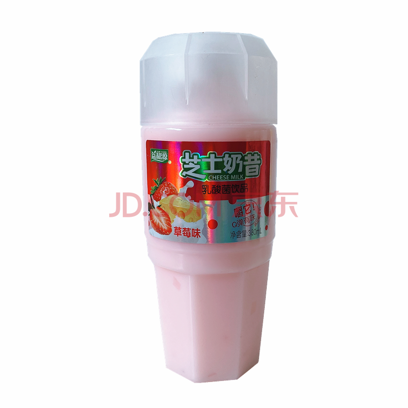5折 益和源芝士奶昔饮料椰果肉奶昔乳酸菌饮品多种口味380ml*15瓶