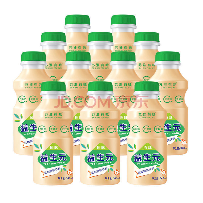 益生元胃动力饮品340ml*12瓶多规格饮料风味乳酸菌奶批发特牛奶 原味