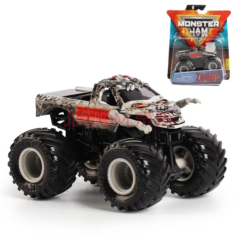 monsterjam怪兽大脚车儿童合金惯性越野小汽车玩具男女孩赛车模型
