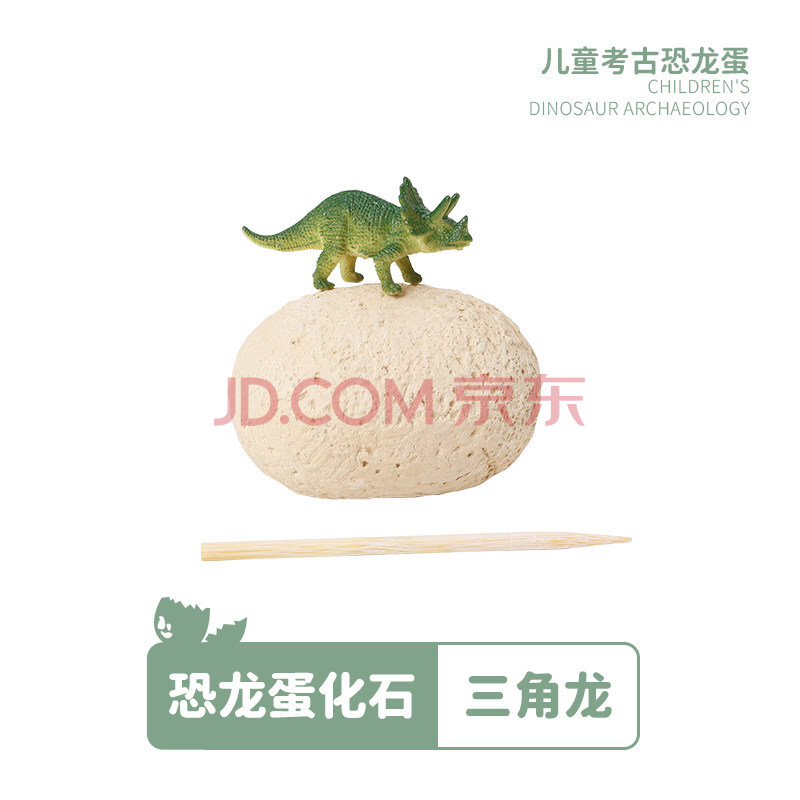 恐龙蛋化石三角龙【图片 价格 品牌 报价-京东