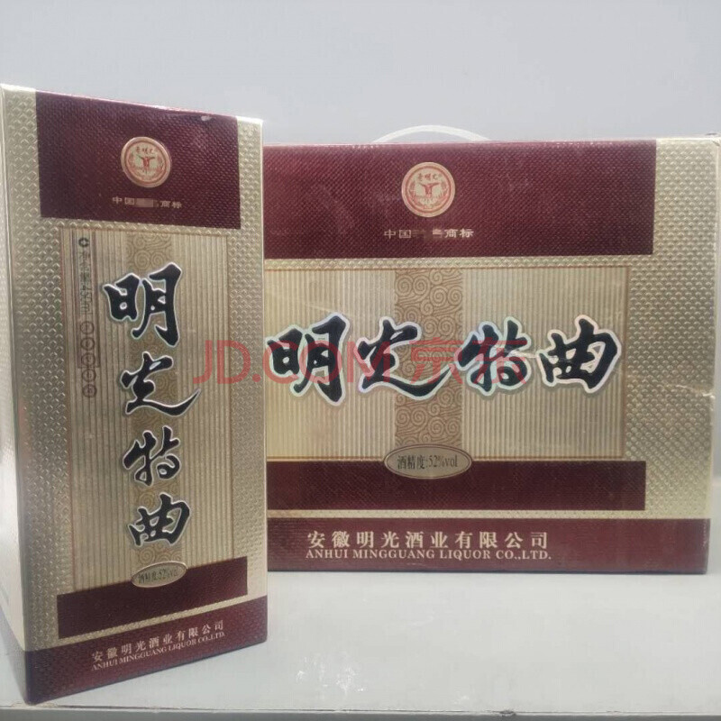 安徽老明光酒2011年明光特曲52度整箱450ml*6瓶