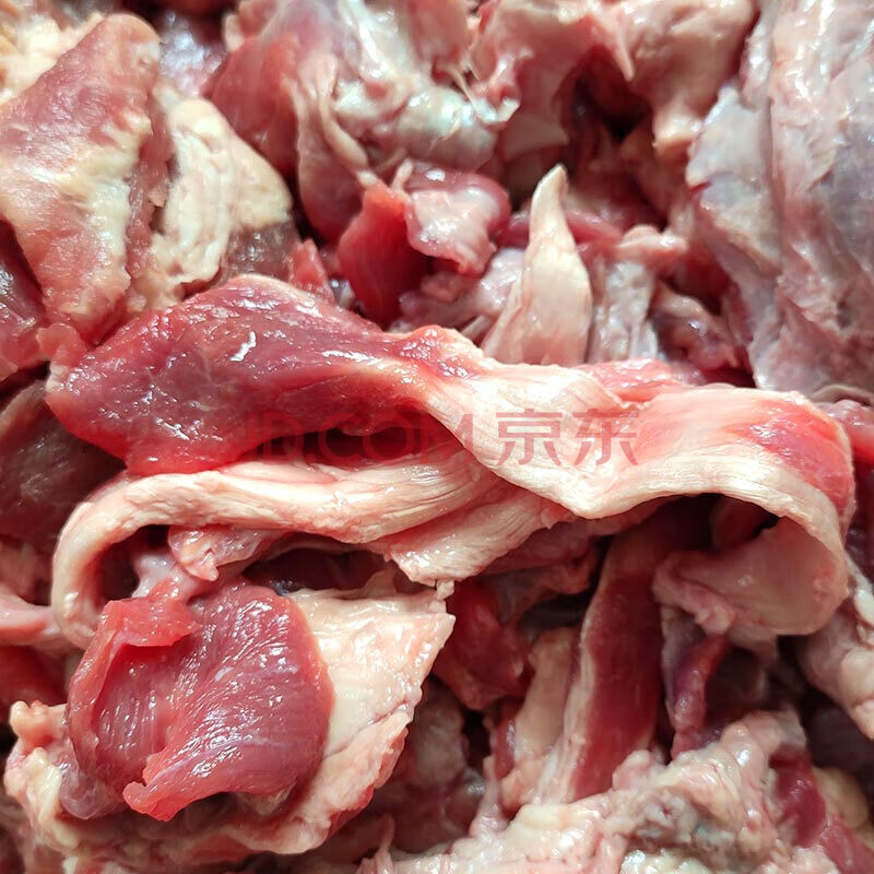 5斤香味牛肉筋碎肉筋头巴脑冷冻生牛肉牛排边角料筋膜肉火锅食材