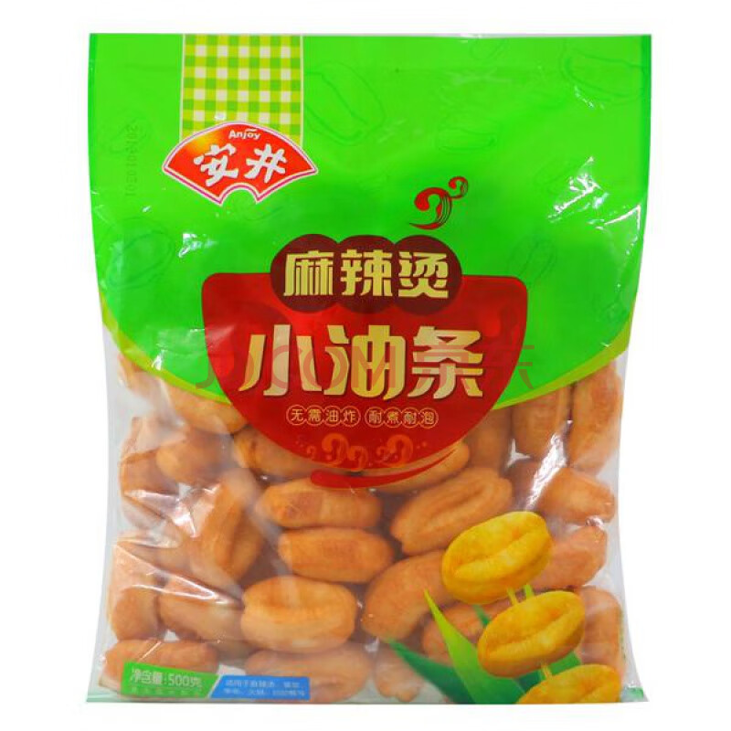 安井迷你小油条500g麻辣烫火锅冒菜串串香无矾果子油炸1袋