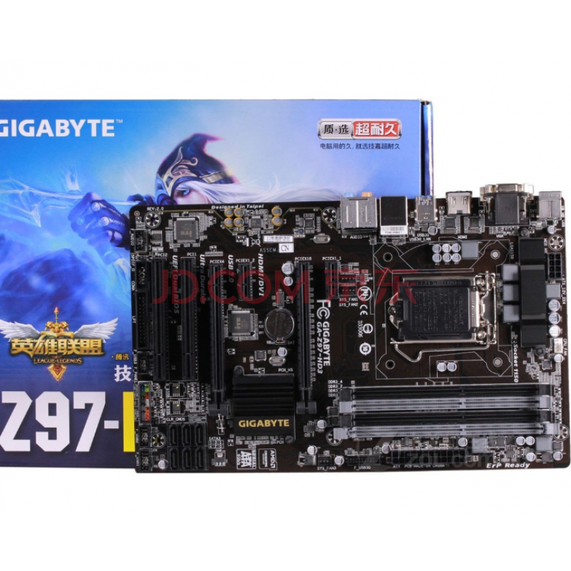 库存gigabyte/技嘉 z97-hd3台式机z97 1150电脑主板ddr3内存4790k