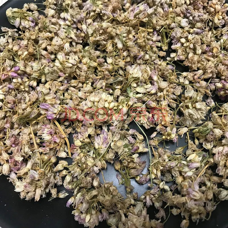 野山葱花 野山葱花麻麻花干野韭菜花摘麻花干扎蒙花饭店调料炝锅 500