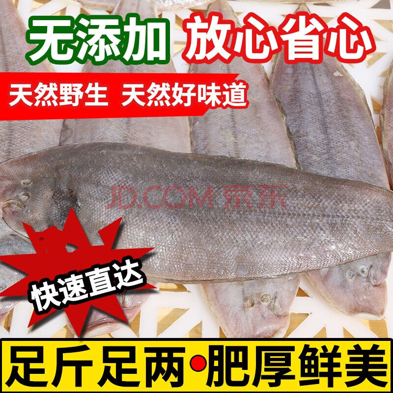 龙利鱼海捕舌头鱼踏板鱼鳎目鱼鱼柳子板鱼海鲜水产海鱼 中大号 五斤