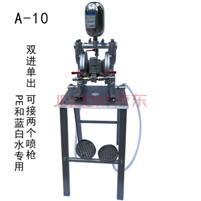 气动隔膜泵泵浦油漆喷漆泵a-10 a-15 a20油墨双隔膜泵1寸 dir-10双进