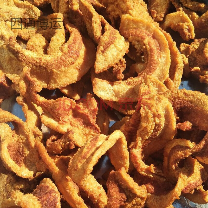 青岛肉脂渣零食类网红即食小吃肉猪油渣猪肉脯油梭子猪肉干猪肉渣 500