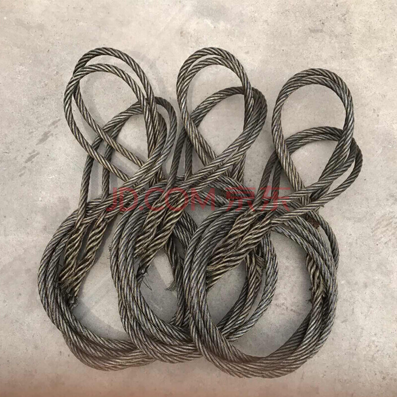 虎雀钢丝绳吊索具插编钢丝绳双扣编头钢丝绳插编钢丝绳钢丝绳编扣