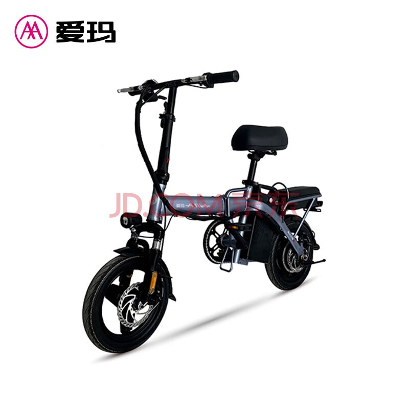 爱玛(aima)tdt1201z轻量化可拆卸锂电池轻便电瓶车s1可折叠电动车4812