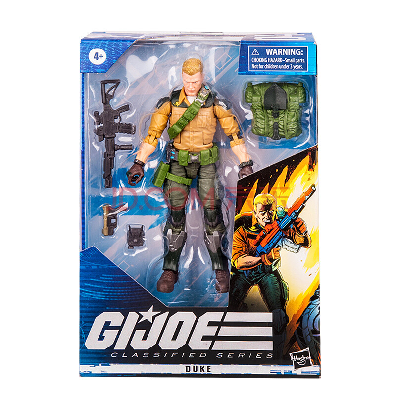 绝密系列gijoe特种部队蛇眼公爵6寸可动人偶全新公爵