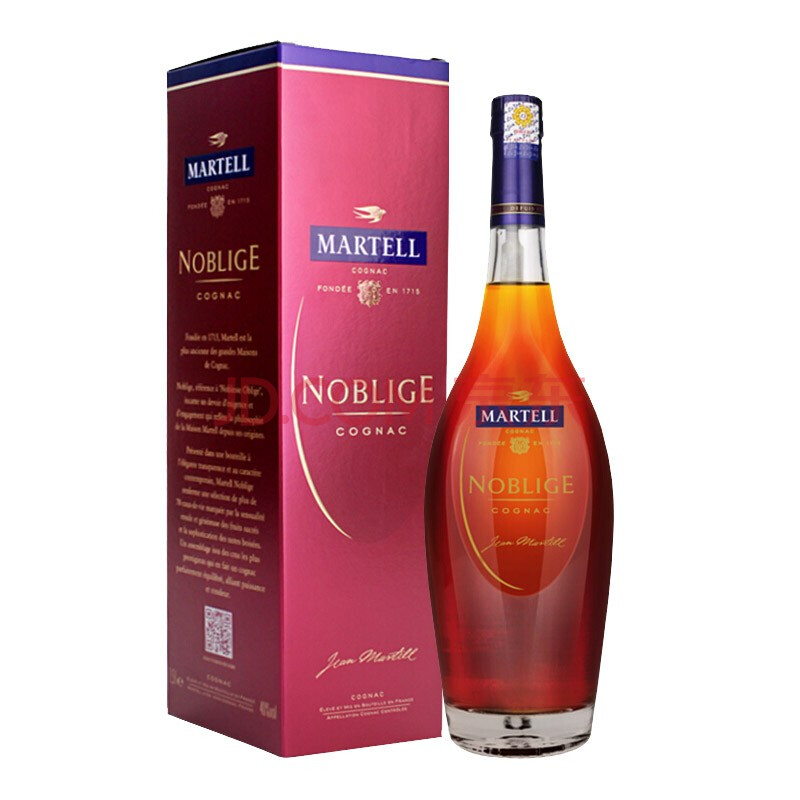 马爹利(martell)名士vsop 干邑白兰地1500ml 法国进口洋酒1.5l