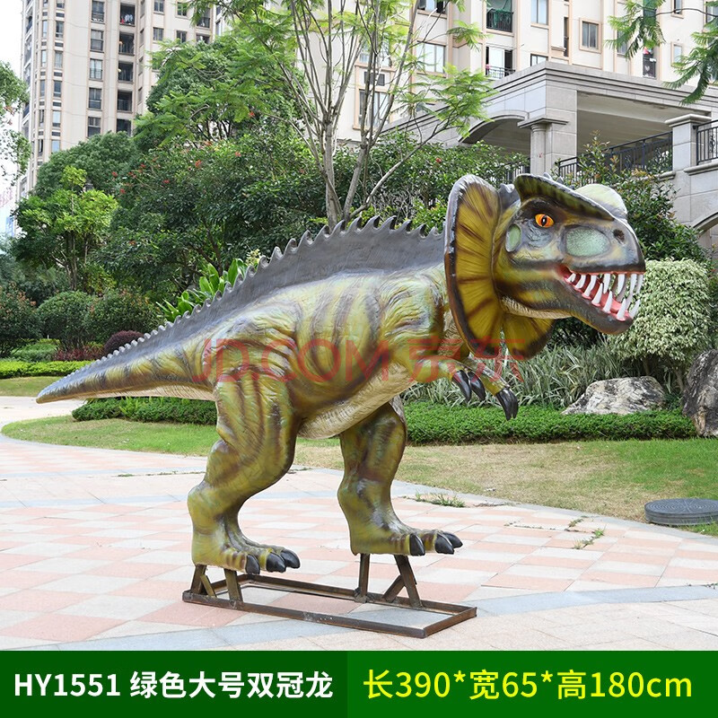 hy1551绿色大号双冠龙