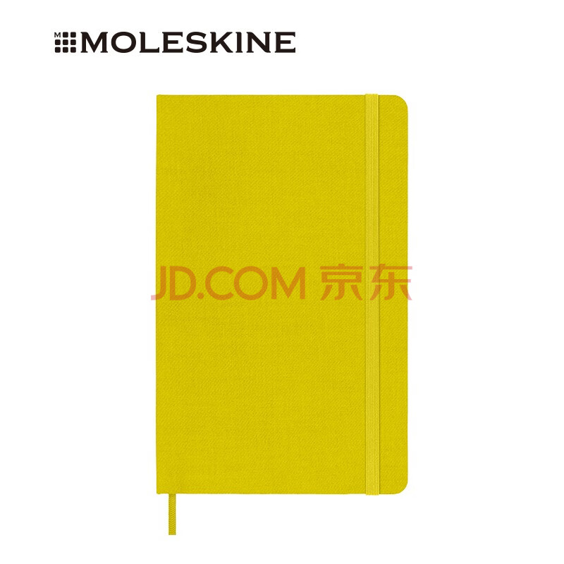  Moleskine意大利 经典草黄色硬面大型横间简约笔记本 办公学习文具 