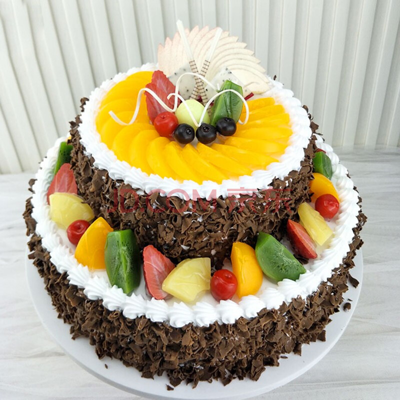 预定蛋糕生日蛋糕水果双层多层祝寿老人父母庆祝开业庆典上海广州深圳