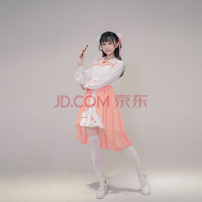 古装女汉服洛天依cos服抖音霜雪千年舞蹈演出服装汉服风原版女装2020
