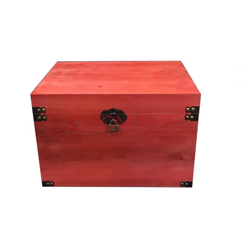 复古木箱带锁实木箱仿古箱子装饰旧木箱储物箱收纳箱定制木箱订做