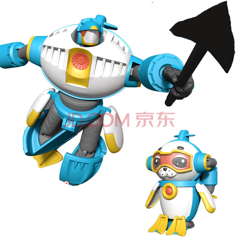 灵动蹦蹦兔 变形合体蹦蹦兔6.5寸萌酷变形二合体系列玩具8.