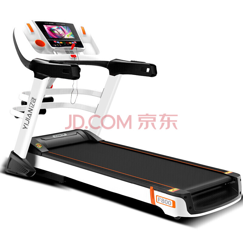 亿健(YIJIAN) 亿健F800 跑步机家用可折叠 电动坡度 9英寸WIFI彩屏多功能