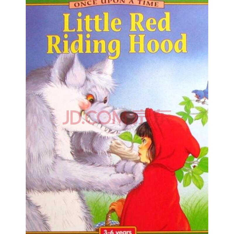 little red riding hood很久以前: 小红帽原版进口外文儿童绘本