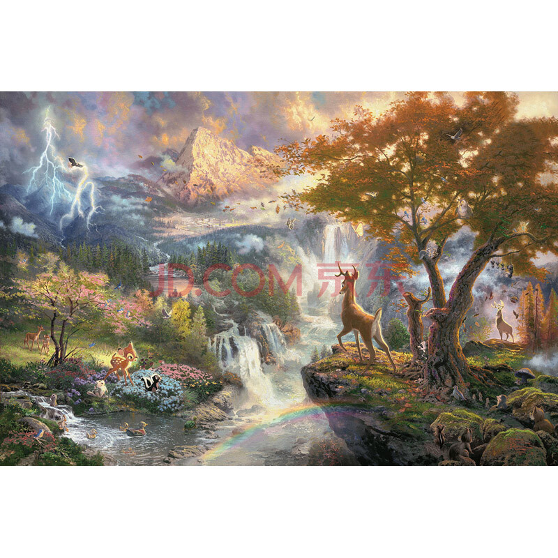 【艺臣】高档成人1000片木质拼图拼板1500益智玩具唯美卡通动漫风景