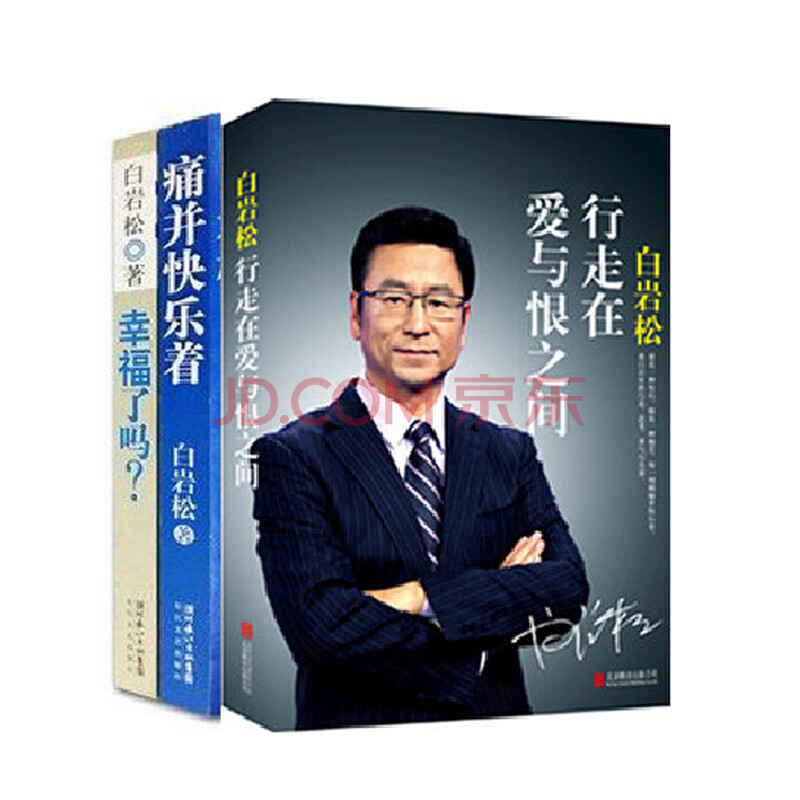 预售白岩松作品3册:行走在爱与恨之间+幸福了