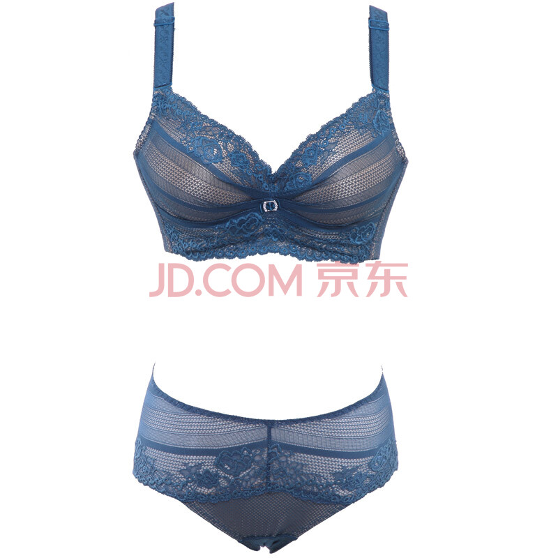 玫瑰柏拉图小胸性感内衣套装调整型<em>胸罩</em>蕾丝女
