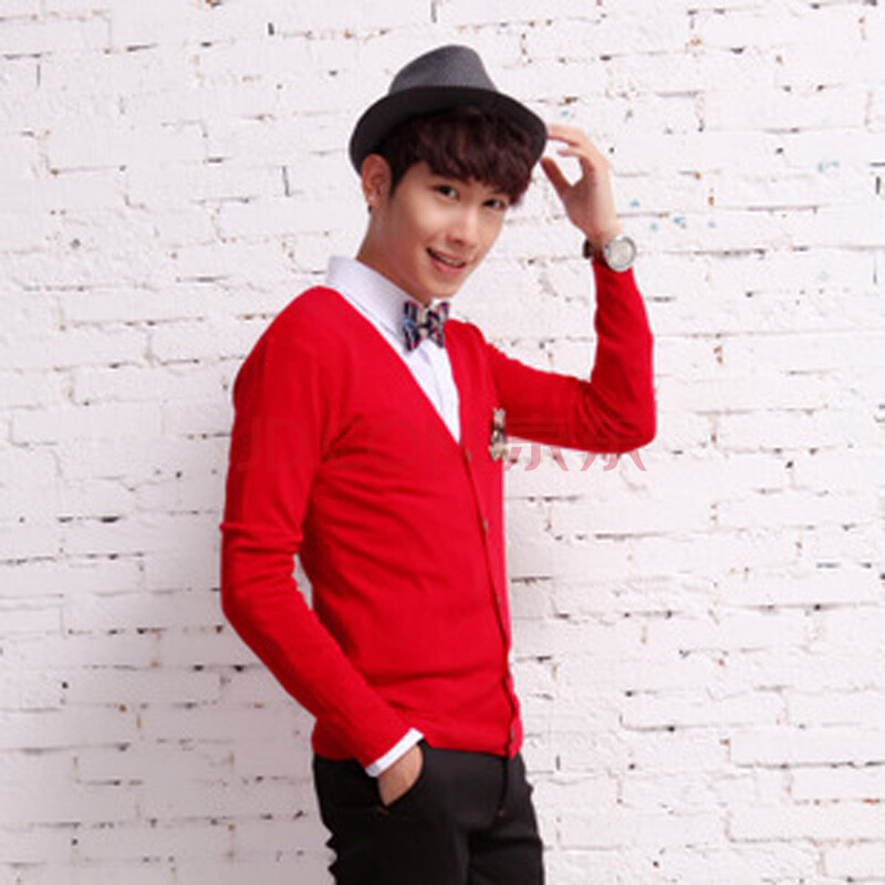 凡沃仕(Forwards)2014<em>春秋</em>男装<em>针织衫男开衫</em>韩