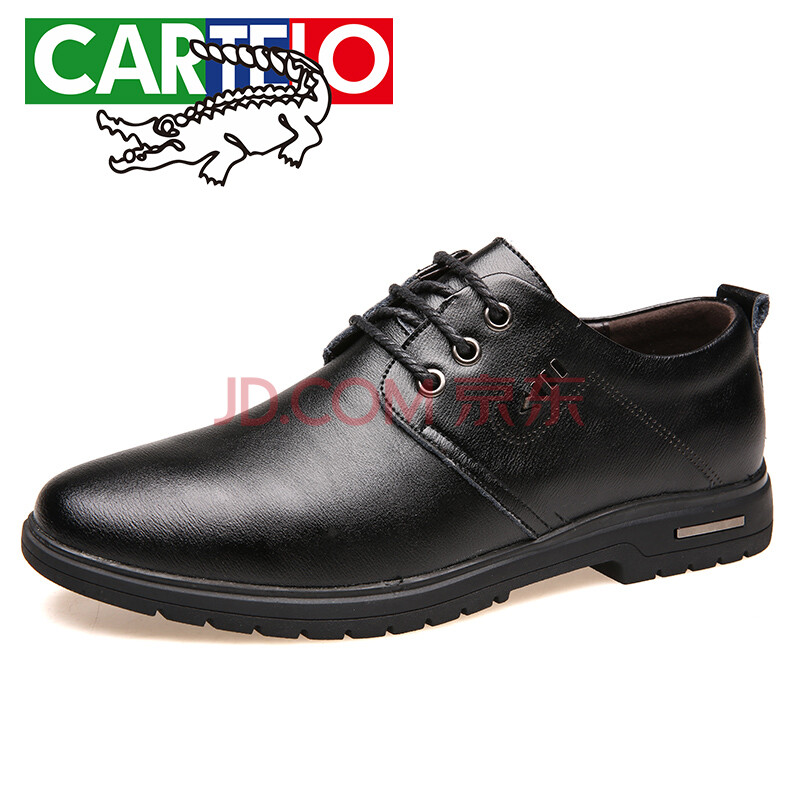 ¿¨µÛÀÖöùÓ㣨CARTELO£©Ó¢Â×ţƤÄÐЬµÍ°ïϵ´øÐÝÏÐÆ¤Ð¬ÄÐʱÉг±Á÷Í¸Æøµ¥Ð¬×Ó7002 ºÚÉ«40