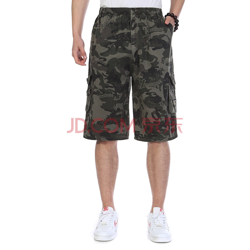 洛诗斐 中老年男装夏装 <em>时尚宽松休闲</em>爸爸装短