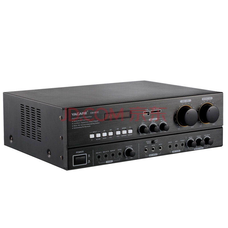 雅桥 KM-800家用KTV 大功率功放机 专业家用