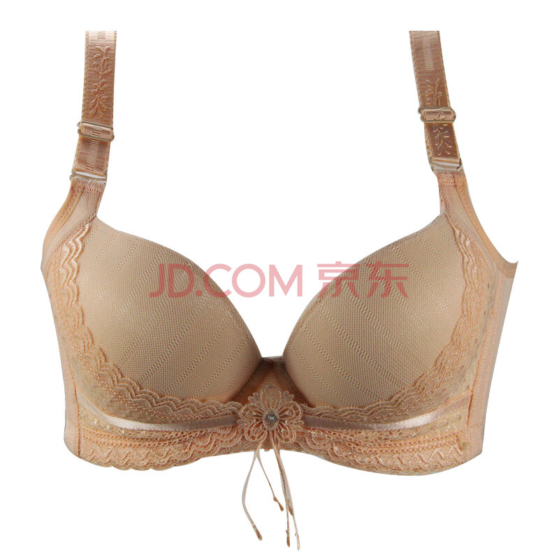 唯品牌女士高端收副乳聚拢调整型<em>文胸四排扣</em>深