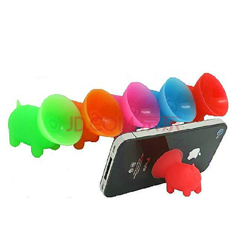 万能懒人手机支架床头 万能可爱小猪硅胶吸盘