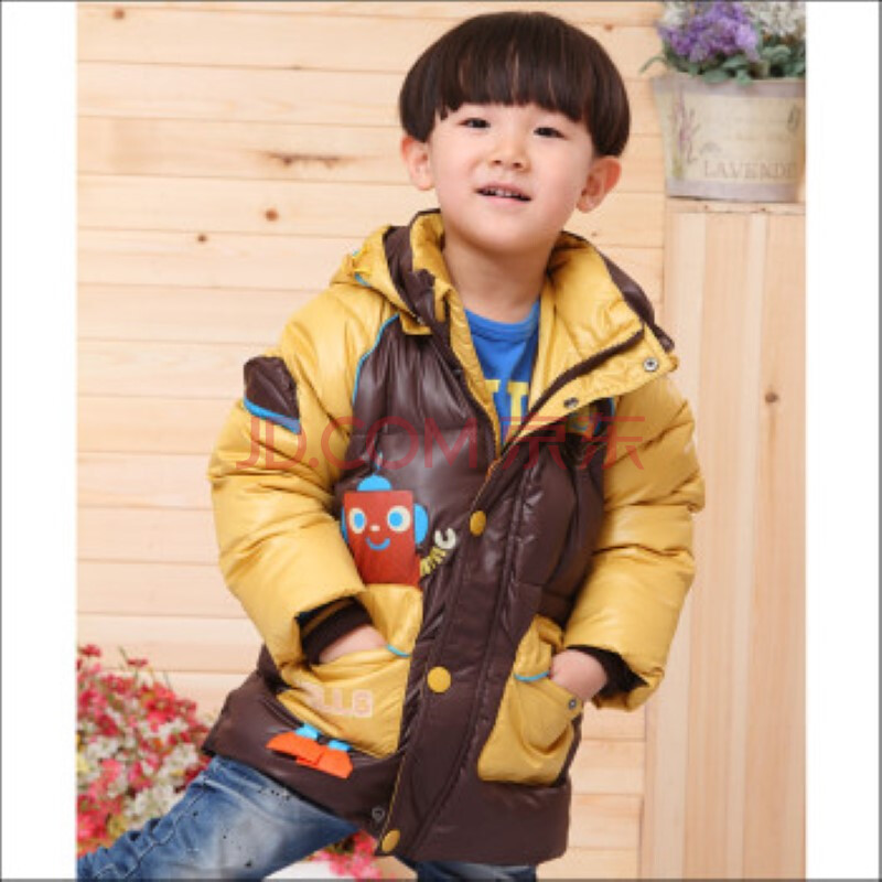 酷羽宝宝男童装<em>羽绒服</em> <em>儿童羽绒服 外套</em> 卡通休