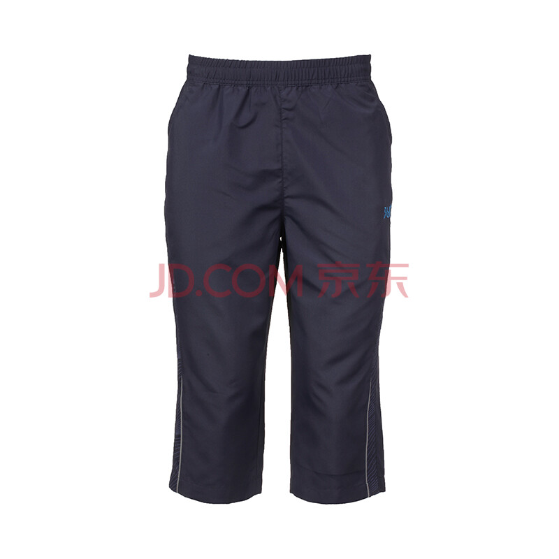361度正品夏新款男子运动七分裤运动短裤舒适 551424405 深蓝 4xl
