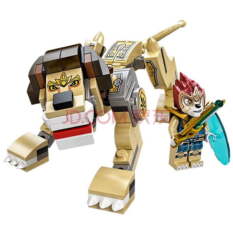 乐高lego益智积木气功传奇chima金狮 天鹰 猛猿 蛮鳄 苍狼神兽儿童