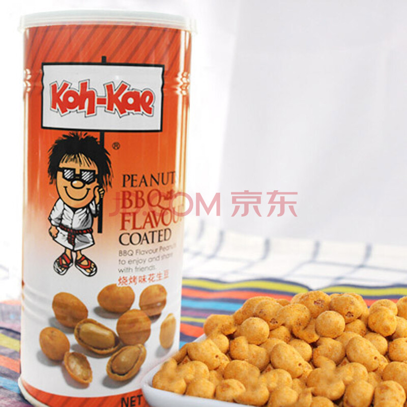 泰国koh-kae大哥烧烤味\/芥末味\/鸡味 花生豆\/花