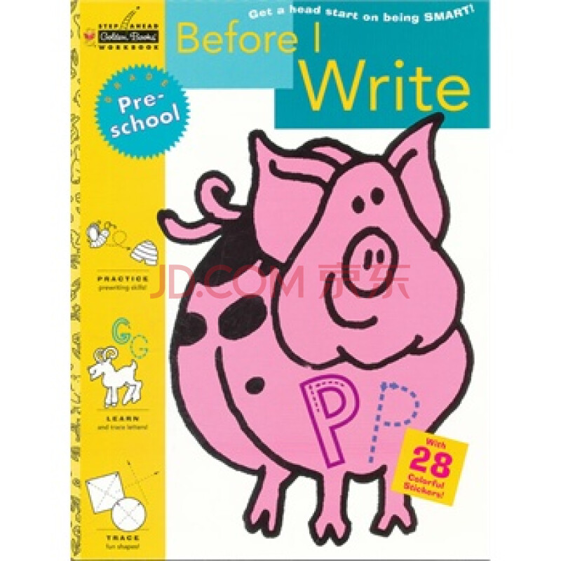 before i write (pre-school, little golden book) 准备写字(金色童