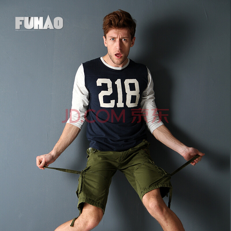 大码<em>军迷</em>短裤男休闲运动纯棉工装男裤夏季多袋