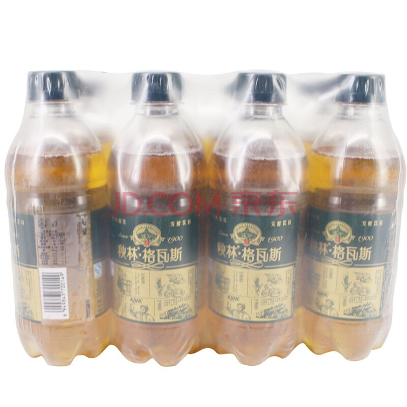 【秋林格瓦斯350ml*12】秋林 格瓦斯 发酵饮料 350ml*