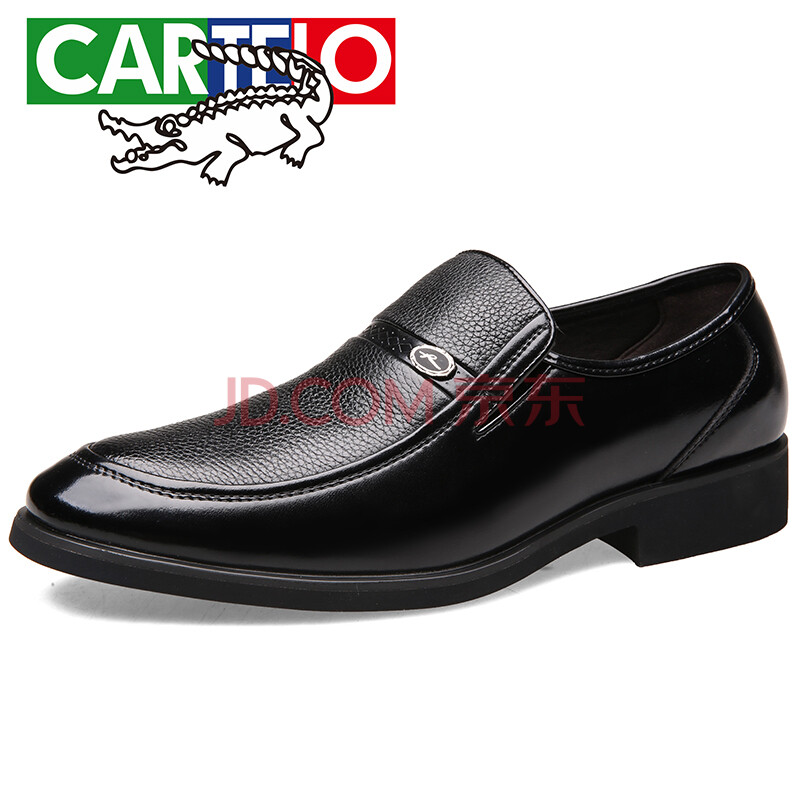 ¿¨µÛÀÖöùÓ㣨CARTELO£©Í·²ãţƤÄÐЬÉÌÎñÐÝÏÐÆ¤Ð¬ÄÐÌ׽ŵͰïЬ×ÓÄÐ1067 ºÚÉ« 41