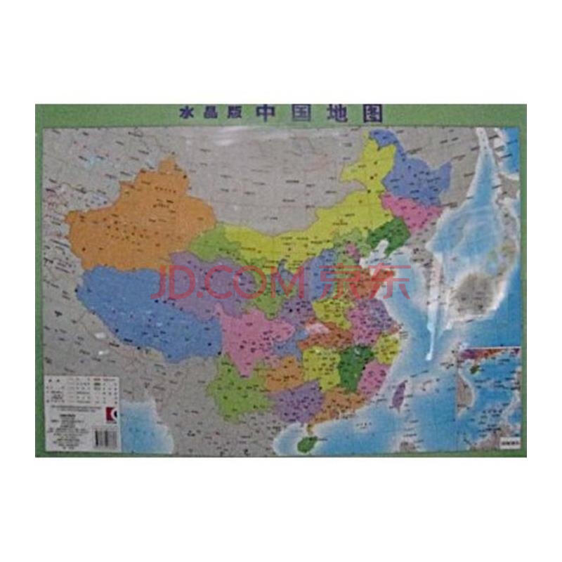 水晶版中国地图图片