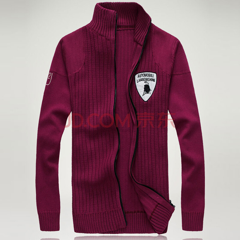 罗得堡 2014秋装新款时尚<em>开衫毛衣男</em>外套韩版