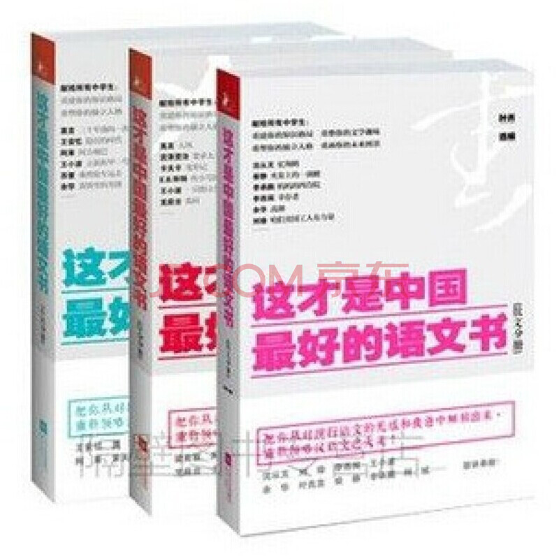 这才是中国最好的语文书(散文+小说+综合分册
